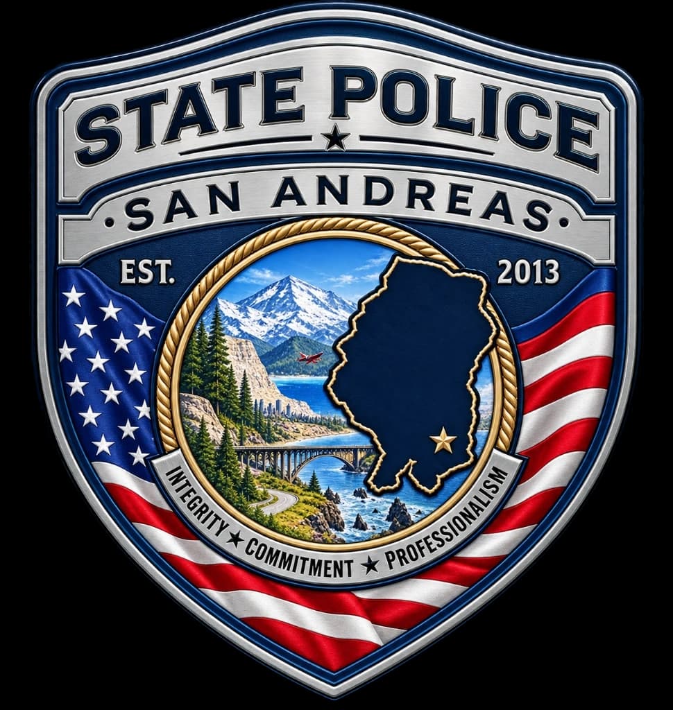 San Andreas State Police Resmi Rozeti
